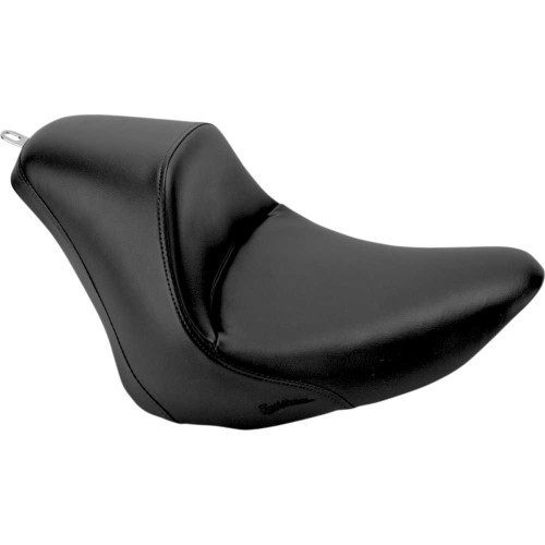 SADDLEMEN 806120021 Saddlemen Heels Down Solo Seat - Without Backrest - Plain - Black - Fb 806-12-0021