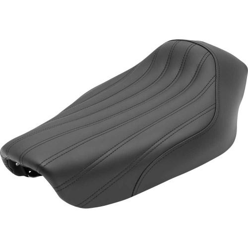 SADDLEMEN 804040023 Saddlemen Knuckle Solo Seat - Ribbed - Black - Fxd '04-'05 804-04-0023