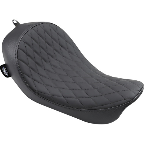 Drag Specialties Low Solo Seat - Diamond Stitch - Fxd/Fld '06-'17