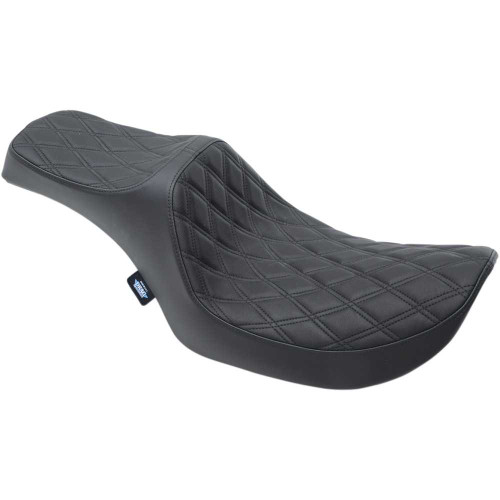 DRAG SPECIALTIES 0805-0135 Drag Specialties Predator Iii Seat - Double Diamond - Black Stitching - Fxr '82-'00