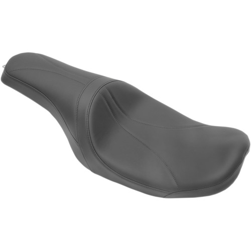 Drag Specialties Predator Seat - Mild Stitched - Yaffe Razor Gas Tank - Fl '10-'23