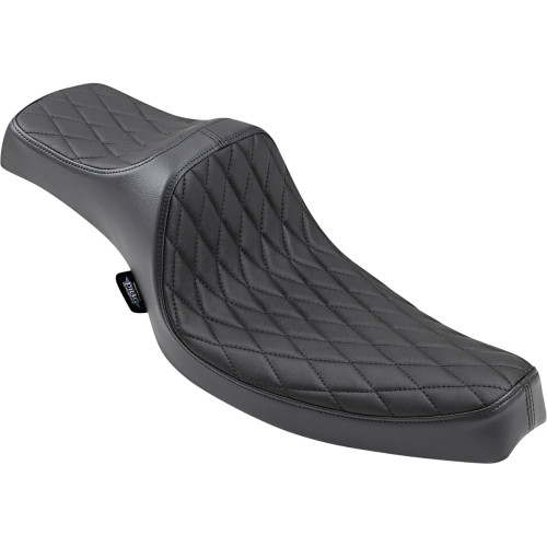 Drag Specialties Predator Iii Seat - Diamond Stich W/ Black Thread - Xl '57-'78