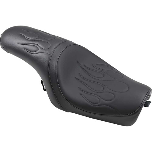 DRAG SPECIALTIES 0804-0399 Drag Specialties Predator Seat - Flame Stitched - Xl '04-'22