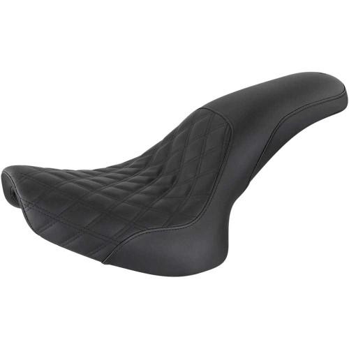 SADDLEMEN 80001149 Saddlemen Profiler Seat - Front Lattice/Rear Smooth - Black - Softail 800-01-149
