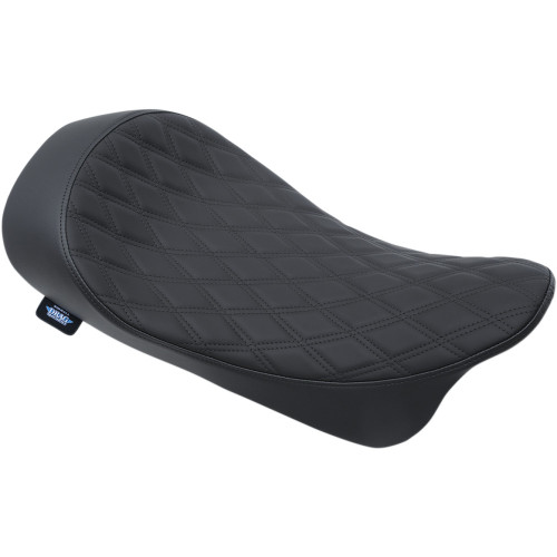 Drag Specialties Low Solo Seat - Double Diamond - Fl '08-'23