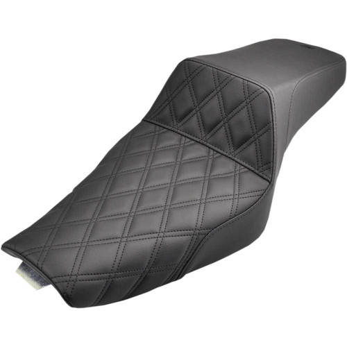SADDLEMEN 80711172 Saddlemen Step-Up Seat - Front Lattice Stitch - Black - Xl 807-11-172