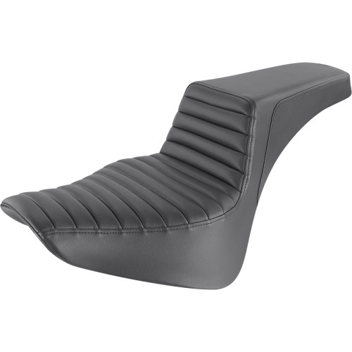 Saddlemen Step-Up Seat - Front Tuck-N-Roll - Black 818-33-171