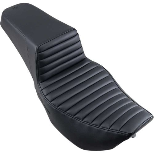 SADDLEMEN 89706171 Saddlemen Step-Up Seat - Front Tuck-N-Roll - Black - Flhr/Flhx 897-06-171
