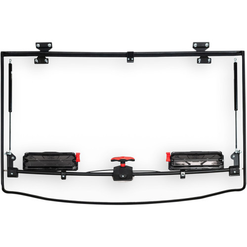 Seizmik Flip-Up Windshield - Pro-Fit - Polaris 50-50222Kit