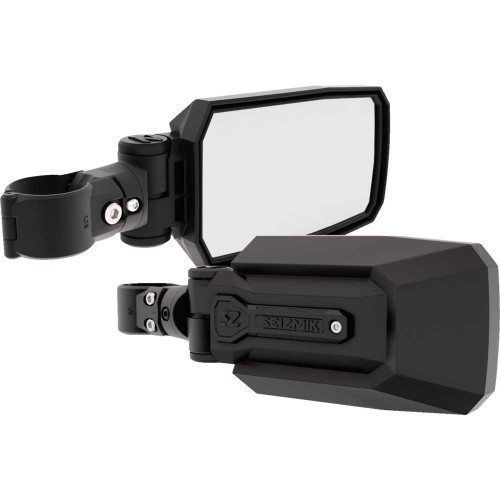 SEIZMIK 5690094KIT Seizmik Mirror - Trailrider - Side View - Rectangle - Black 56-90094Kit