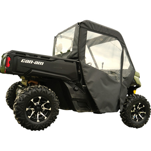 Seizmik Soft Enclosure - Full - Black - Can-Am - Defender 51-20991