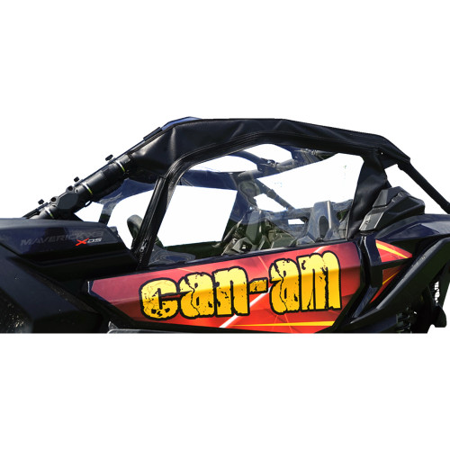 Seizmik Soft Full Doors - Rear Window - Black - Can-Am X3 51-20993 Seizmik Soft Full Doors - Rear Window - Black - Can-Am X3 51-20993