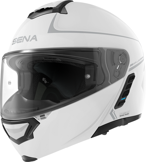Sena Impulse Helmet - Gloss White - Medium Impulse-Gw00M1 Sena Impulse Helmet - Gloss White - Medium Impulse-Gw00M1