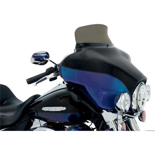 Memphis Shades Spoiler Windshield - 5" - Smoke - Flh Mep8571 Memphis Shades Spoiler Windshield - 5" - Smoke - Flh Mep8571