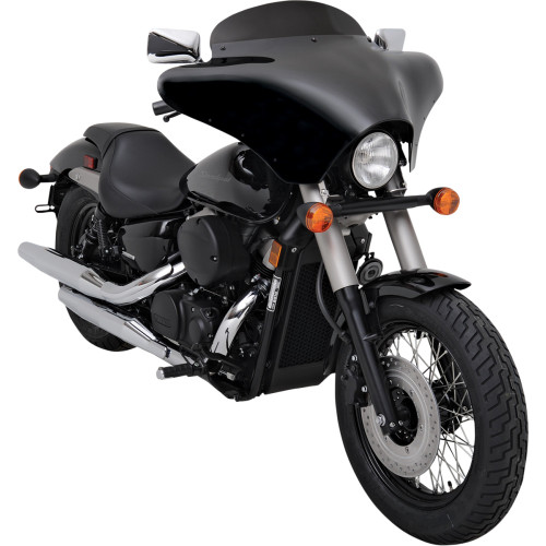 Memphis Shades Fairing Shield - 5" - Black Mep8501