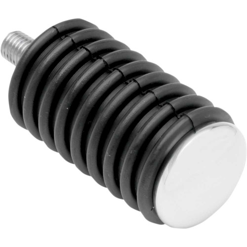 DRAG SPECIALTIES DS-253407 Drag Specialties Shift Pegs - Rubber - Chrome End