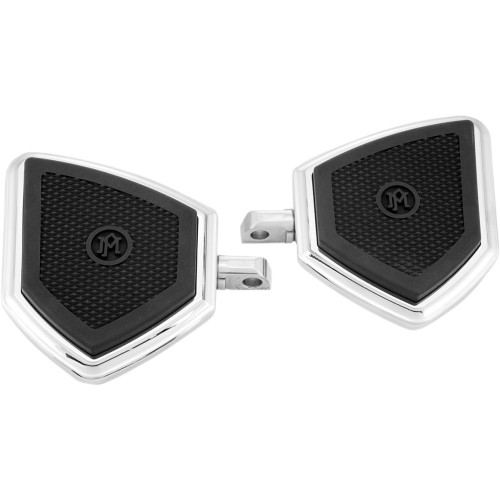 Performance Machine (Pm) Passenger Floorboards - Ftz - Chrome 0036-1017-Ch