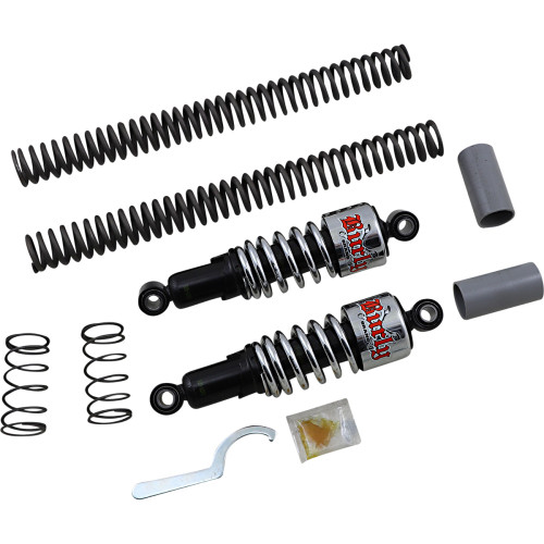 Burly Brand Suspension Kit - Slammer - Chrome - '06 - '17 Fxd B28-1003