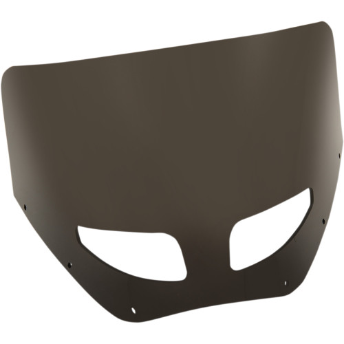 Memphis Shades Road Warrior Windshield - Vented - Dark Black Smoke - 11" Mep87410