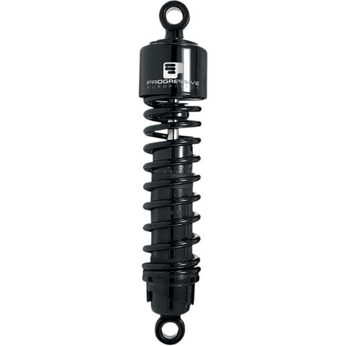 PROGRESSIVE SUSPENSION 4124021B Progressive Suspension 412 Series Shock - 13.5" - Heavy Duty - Black - Flh 412-4021B