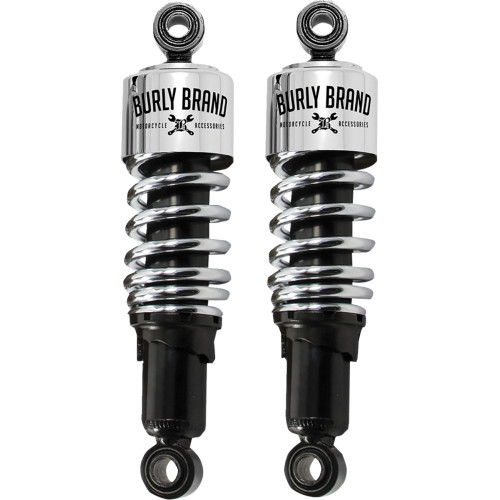 Burly Brand Slammer Shock - Chrome - 10.5" B28-1202