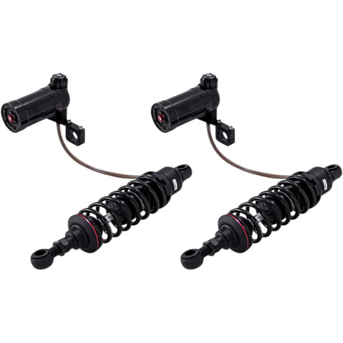Progressive Suspension 990 Series Shocks With Remote Reservoir - Black - Standard - 12" 990-2001