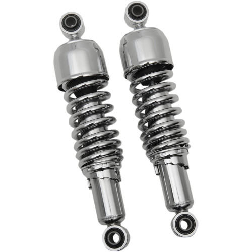 Drag Specialties Shocks Replacement Shock Absorbers - Chrome - 11"