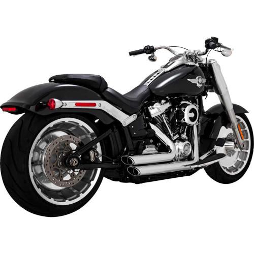 VANCE & HINES 1733522 Shortshots Staggered Exhaust System - Chrome 17335-22