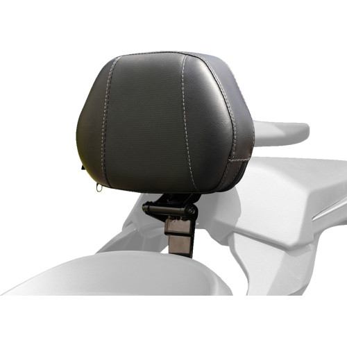 Show Chrome Ballistic Driver Backrest - Black - Ryker 900 '19-'24 41-416C