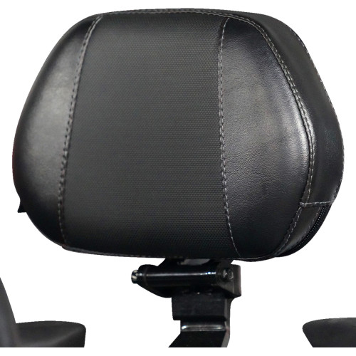 Show Chrome Ballistic Passenger Backrest - Black - Ryker '19-'23 41-420C