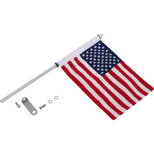 Show Chrome Flag Pole - Chrome - Slingshot 44-106