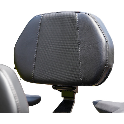 Show Chrome Grande Backrest - Passenger - Ballistic Black - Ryker '19-'24 41-420Gc