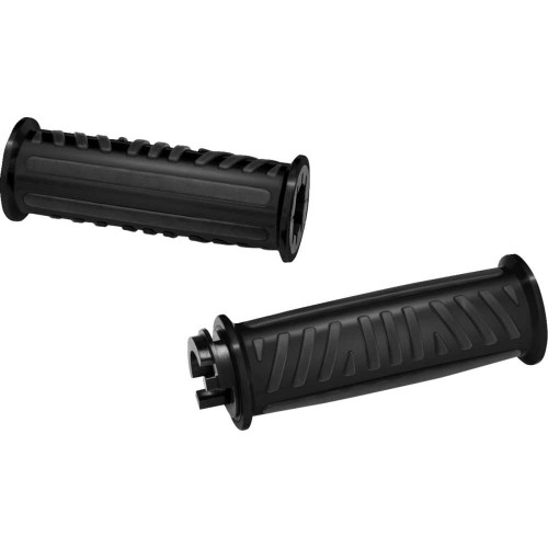 SHOW CHROME 17455BK Show Chrome Grips - Combat - Ryker - Black 17-455Bk