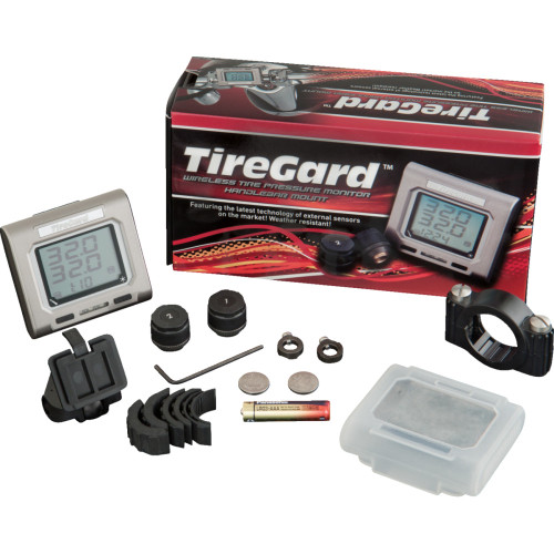 Show Chrome Handlebar Tire Pressure Monitor System 13-318