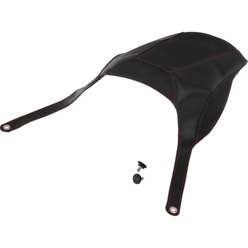 Show Chrome Max Mount Cover - Red Stitched - Can-Am Ryker H40-403Cred