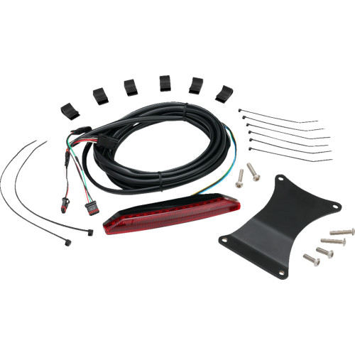 Show Chrome Rear Light - Red Lens - Ryker 41-424R