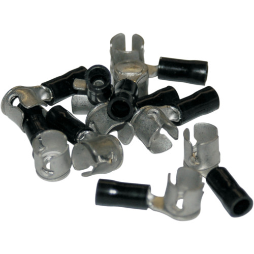 Namz Cap-Type Crimp Terminals 1/4" - 10Pk Nhd-9905