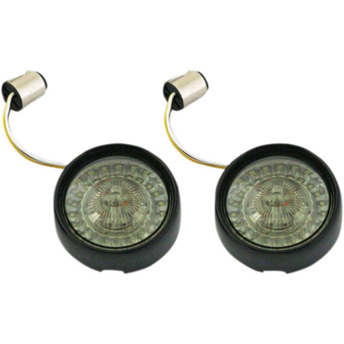 Custom Dynamics Bullet Turn Signal - 1157 - Gloss Black - Smoke Lens Pb-Bb-Aw-1157Bs