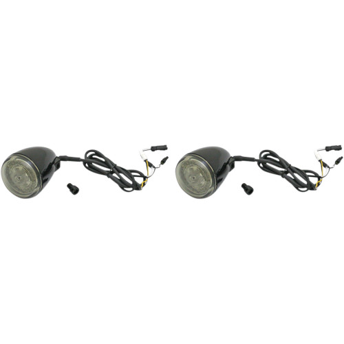 Custom Dynamics Probeam Turn Signals - Gloss Black Pb-Ind-Fts-Aw-B