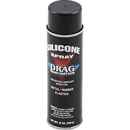 DRAG SPECIALTIES 3706-0110 Silicone Spray - 12 Oz Net Wt. - Aerosol