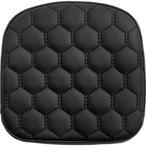 Sissy Bar Pad - Honeycomb - Black Stitching 040749