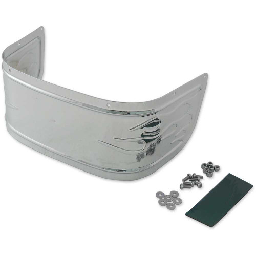 DRAG SPECIALTIES 1405-0223 Drag Specialties Front Fender Skirt - Chrome