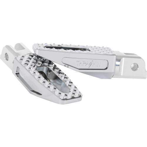 THRASHIN SUPPLY CO. TSC20213SF Slim P-54 Footpegs - Front - Chrome Tsc-2021-3-Sf