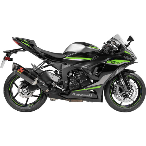AKRAPOVIC SK6SO7HZC/3 Slip-On Line Muffler - Carbon Fiber - Zx-6R S-K6So7-Hzc/3