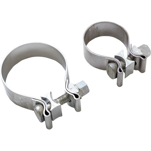 Slip-On Muffler Clamps - M8 Touring 23713 Slip-On Muffler Clamps - M8 Touring 23713
