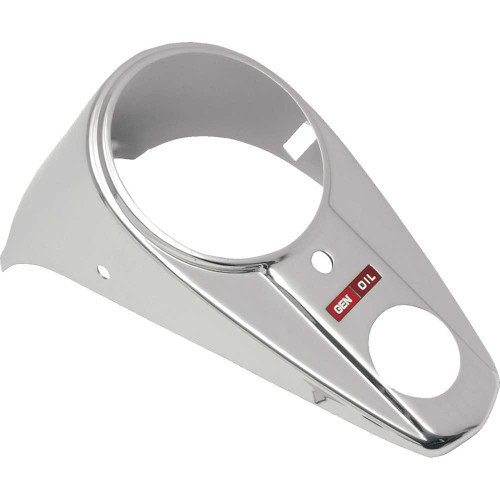 DRAG SPECIALTIES DS-373636 Drag Specialties Slot Dash Cover - Chrome