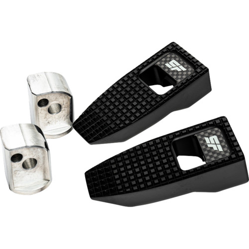 Slyfox Speed Pegs - Black Anodized - Rear Sf-903-02-1