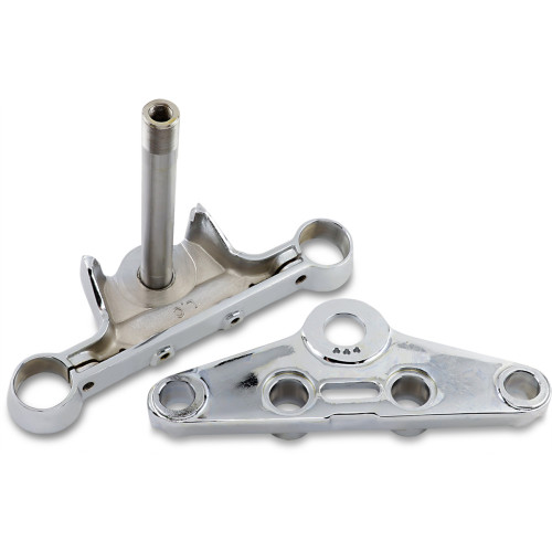 Drag Specialties Fl-Style Triple Tree - Chrome