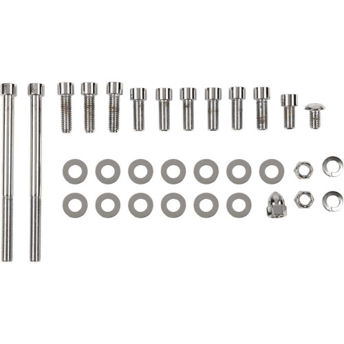 DRAG SPECIALTIES DS-190877S Drag Specialties Bolt Set - Motor Mount - Smooth - Xl
