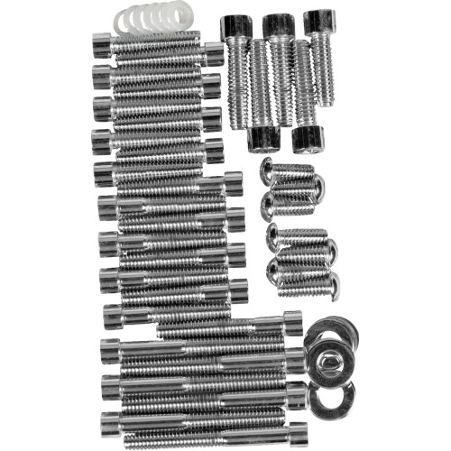 Drag Specialties Bolt Kit - Camshaft Primary - Socket-Head - Smooth - Fx